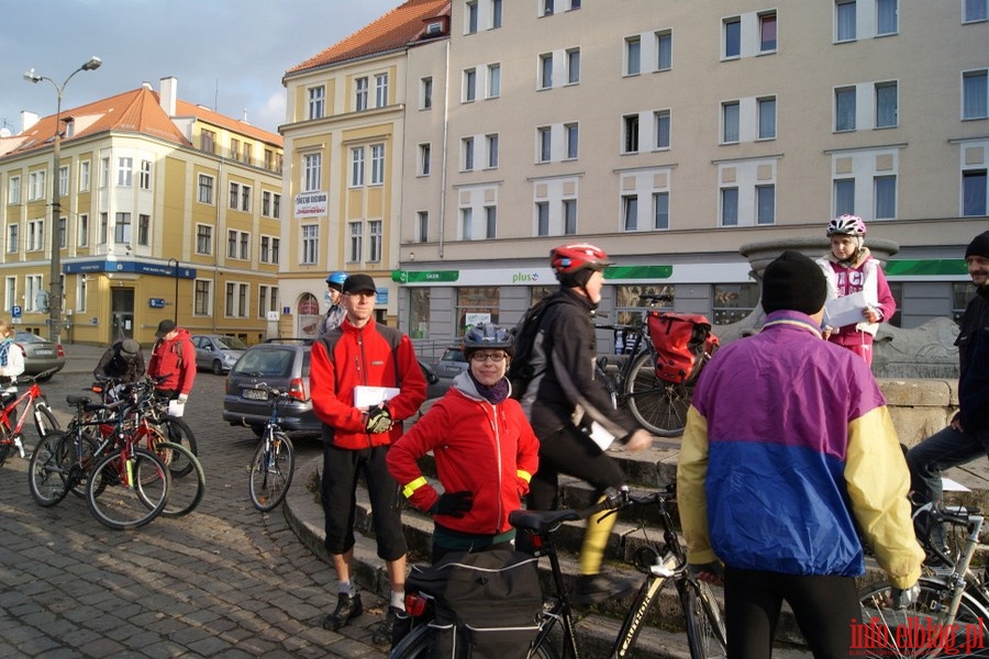 Kolejna edycja Alleycata, czyli rowerowego rajdu na orientację, fot. 1