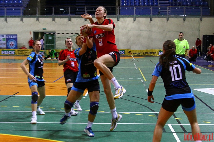 Mecz 11 kolejki PGNiG Superligi Kobiet: Start Elblg - KPR Jelenia Gra 28:29, fot. 6