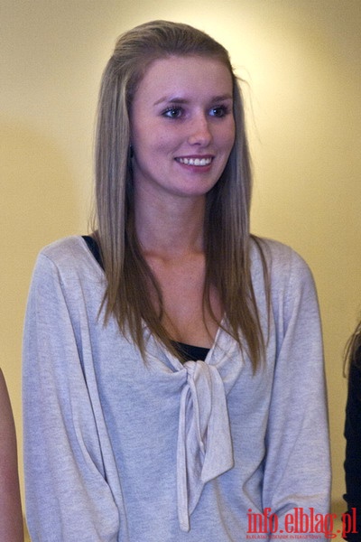 Casting w Ratuszu Staromiejskim do konkursu Miss Ziemi Elbląskiej 2012, fot. 29