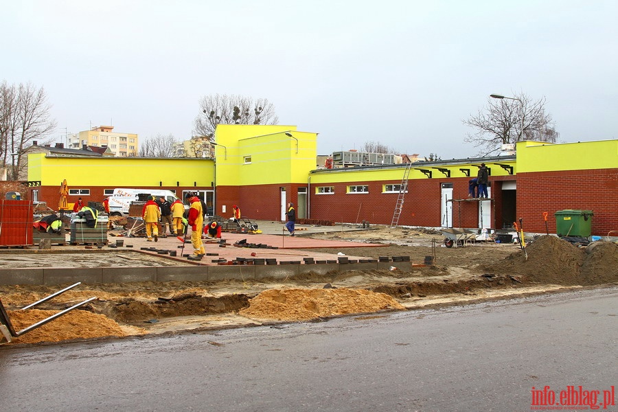 Budowa sklepu sieci Biedronka przy ul. Czerniakowskiej w Elblgu, fot. 1