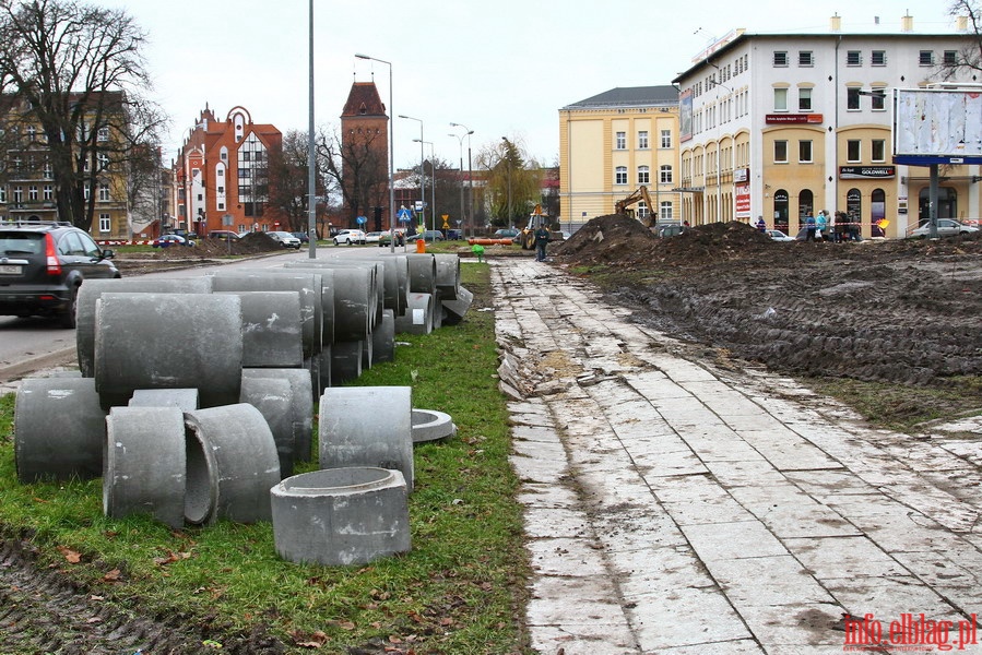 Przebudowa drg wojewdzkich nr 503 i 504 w Elblgu - ulica Nowa 1, Armii Krajowej i skrzyowanie ulic 12 Lutego - Grota Roweckiego - Armii Krajowej, fot. 22