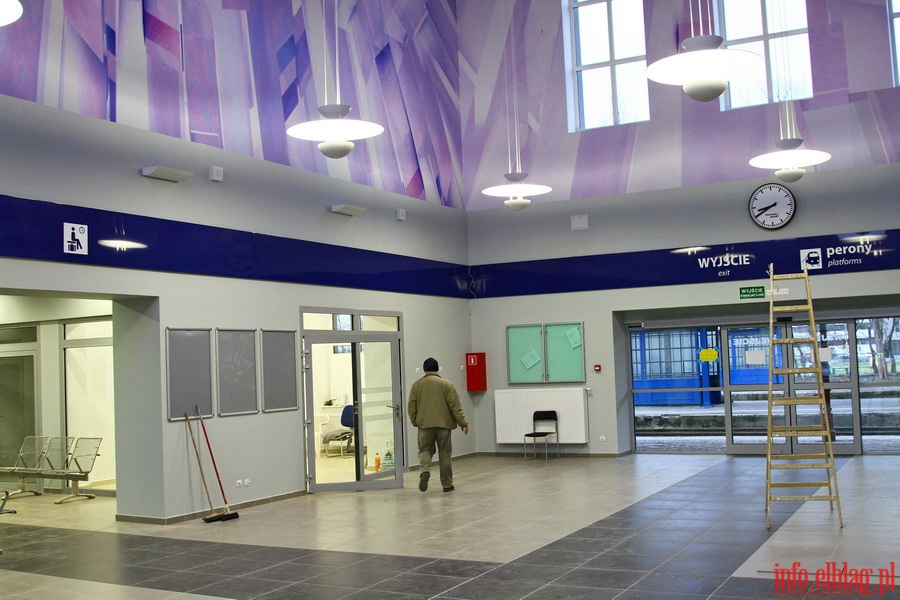 Dworzec PKP w Elblgu po modernizacji, fot. 1