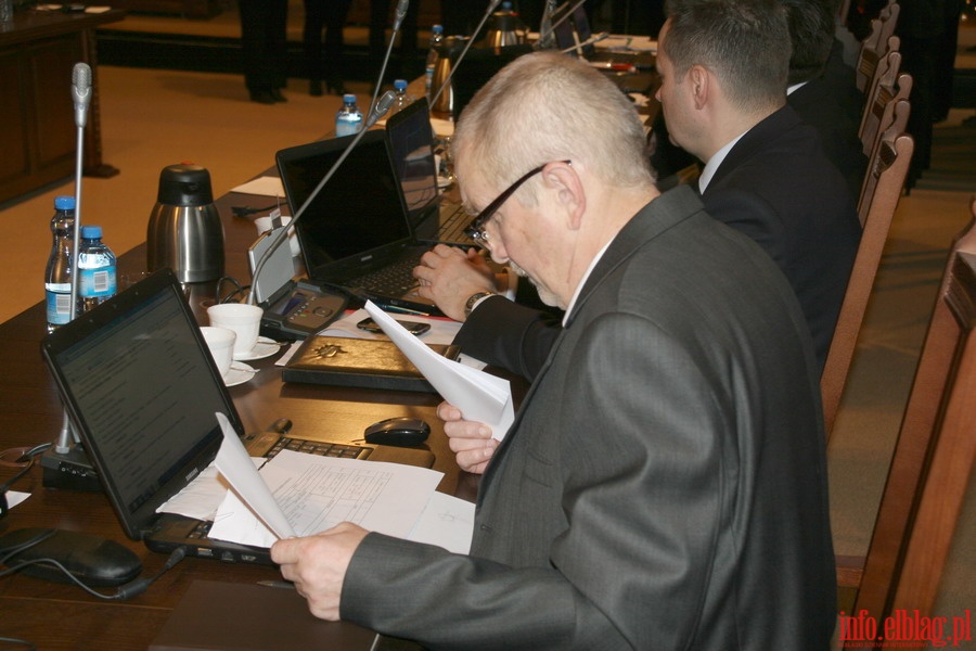XI sesaja Rady Miejskiej Elblga, fot. 5