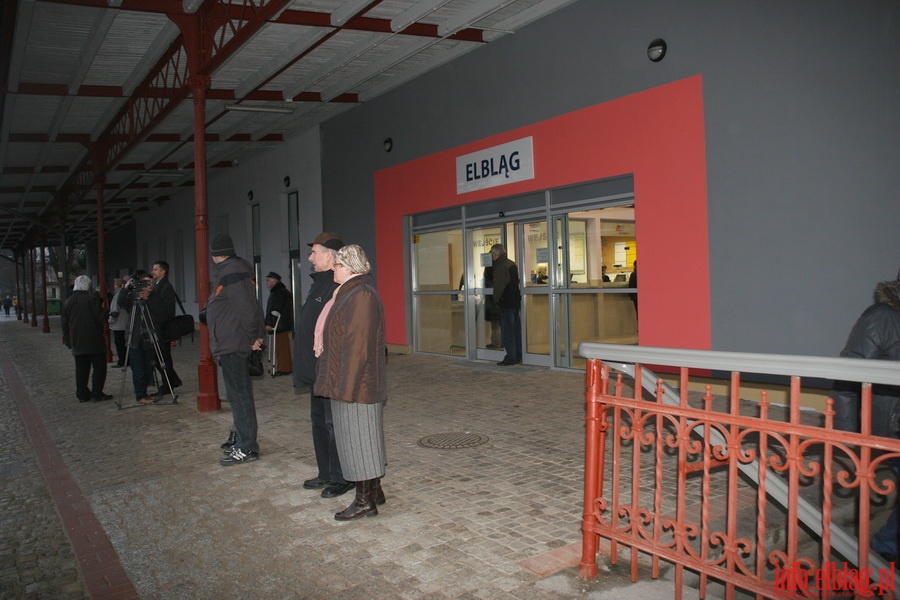 Uroczyste otwarcie dworca PKP w Elblgu, fot. 18