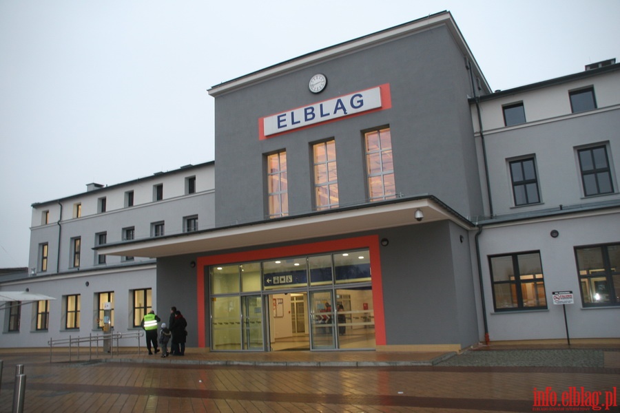 Uroczyste otwarcie dworca PKP w Elblgu, fot. 23