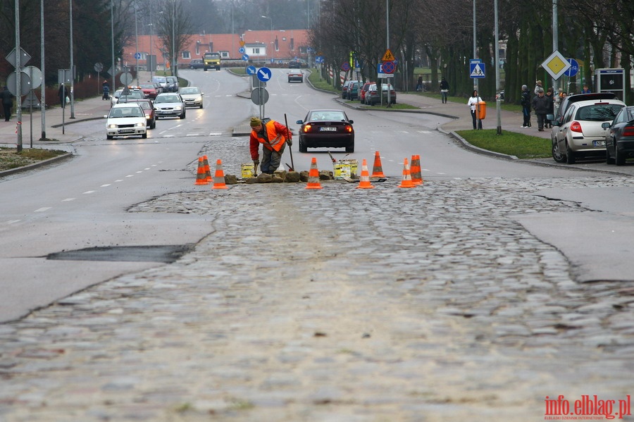 Naprawa nawierzchni ulicy Nowowiejskiej, fot. 6