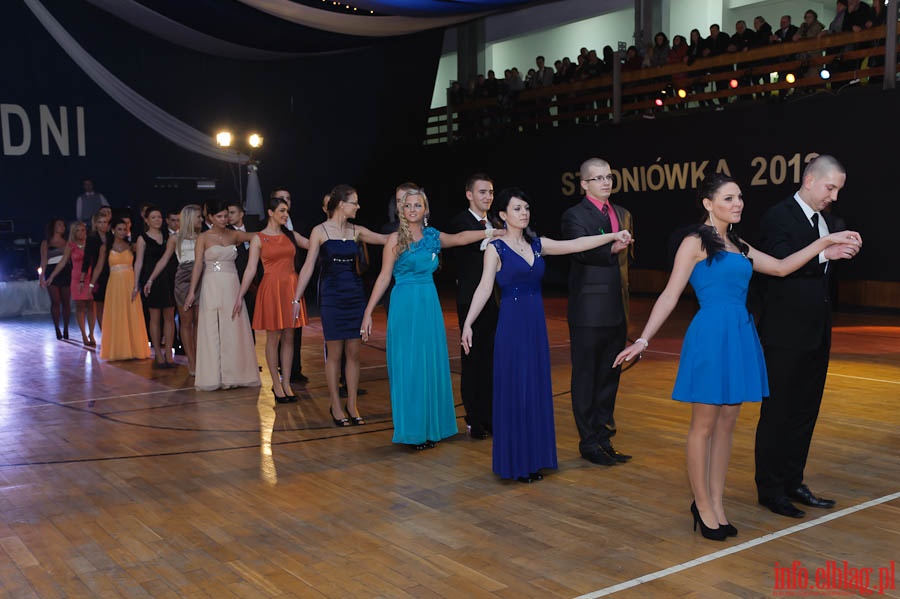 Studniówka Technikum Ekonomicznego - 2012 rok, fot. 38