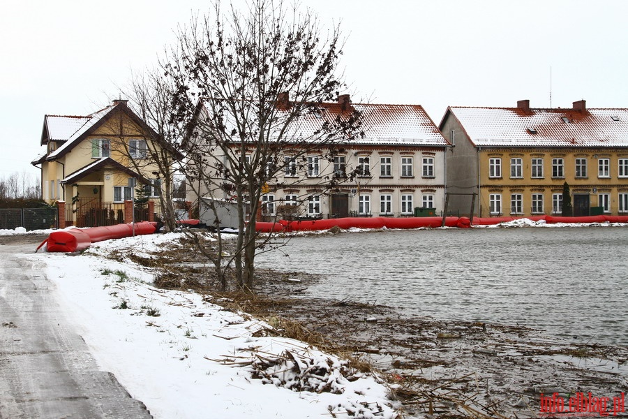 Stan pogotowia przeciwpowodziowego w Elblgu - Bulwar Zygmunta Augusta i ul. Grochowska, fot. 31