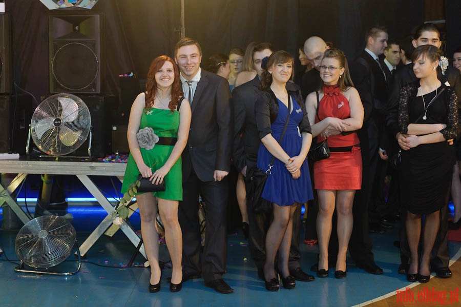 Studniówka IV Liceum Ogólnokształcącego - 2012 rok , fot. 1