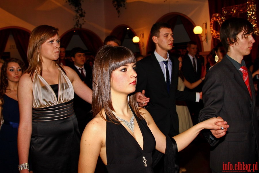 Studniówka V Liceum Ogólnokształcącego - rok 2012, fot. 11