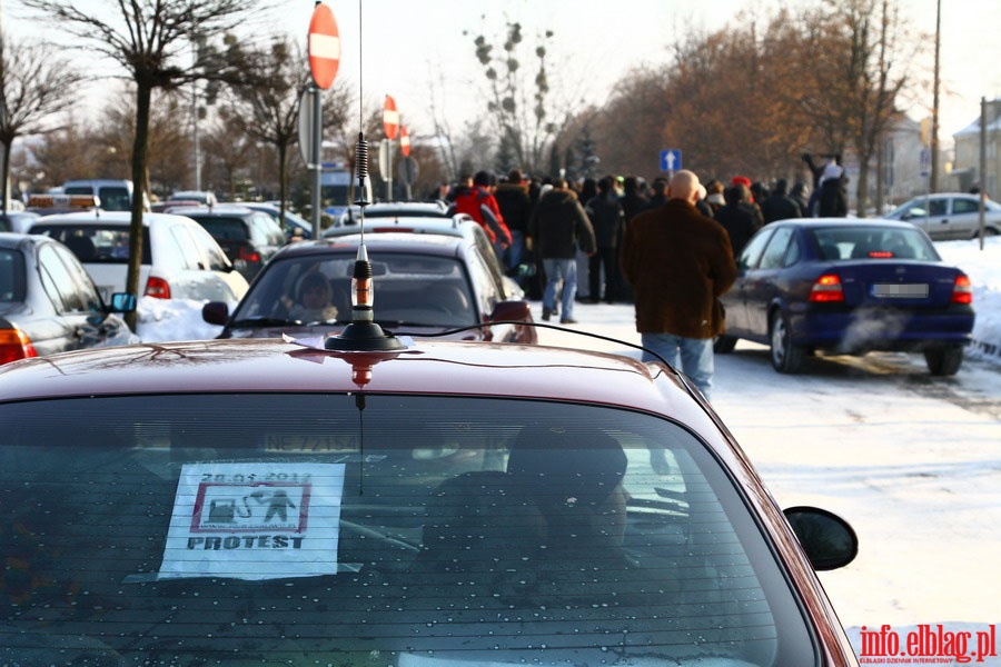  Protest Paliwowy w Elblągu, fot. 12