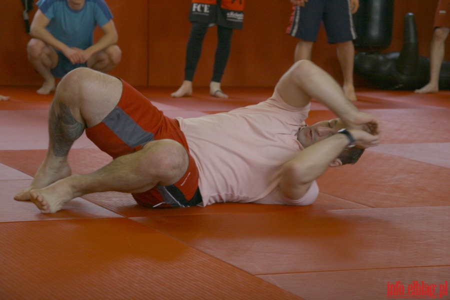 Seminarium MMA z Grzegorzem Jakubowskim w Fight Club Elbląg, fot. 4