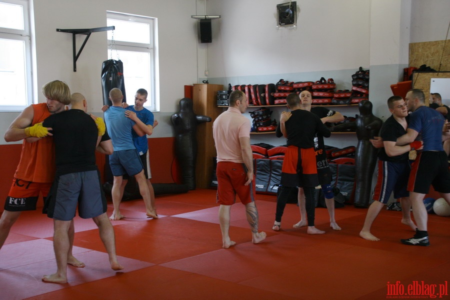 Seminarium MMA z Grzegorzem Jakubowskim w Fight Club Elbląg, fot. 8