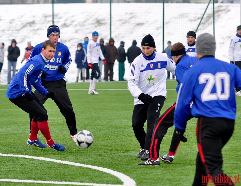 Mecz sparingowy Olimpia Elblg - Gwardia Koszalin 1-2, fot. 3