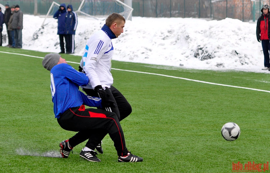 Mecz sparingowy Olimpia Elblg - Gwardia Koszalin 1-2, fot. 4