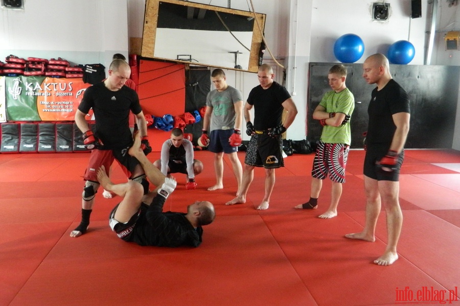 Seminarium MMA z Szymonem Bokowskim w Fight Club Elblg, fot. 1