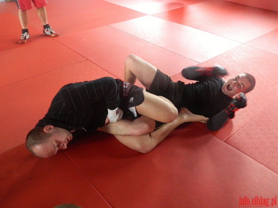 Seminarium MMA z Szymonem Bońkowskim w Fight Club Elbląg, fot. 3