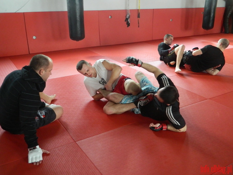 Seminarium MMA z Szymonem Bońkowskim w Fight Club Elbląg, fot. 6