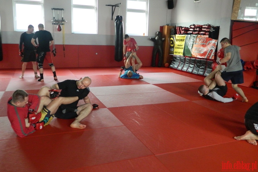 Seminarium MMA z Szymonem Bokowskim w Fight Club Elblg, fot. 18