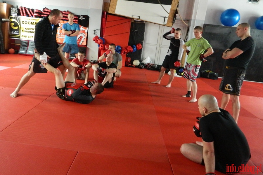 Seminarium MMA z Szymonem Bokowskim w Fight Club Elblg, fot. 20