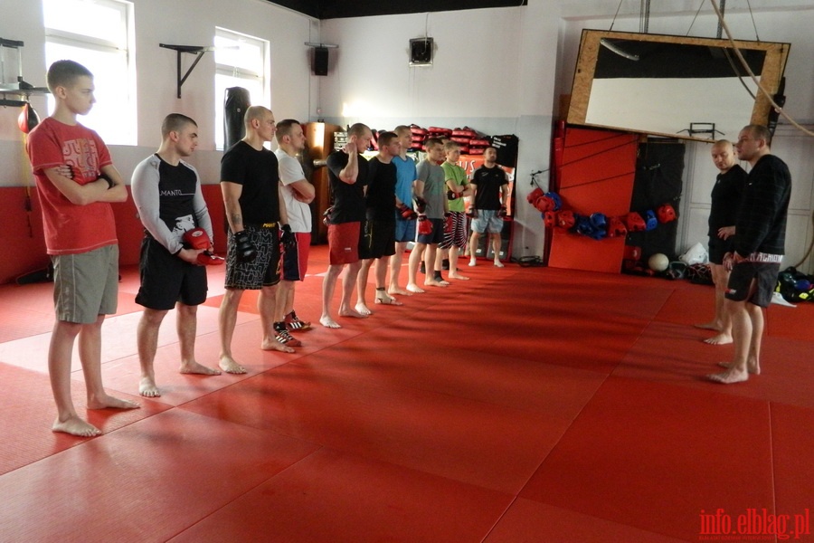 Seminarium MMA z Szymonem Bońkowskim w Fight Club Elbląg, fot. 23