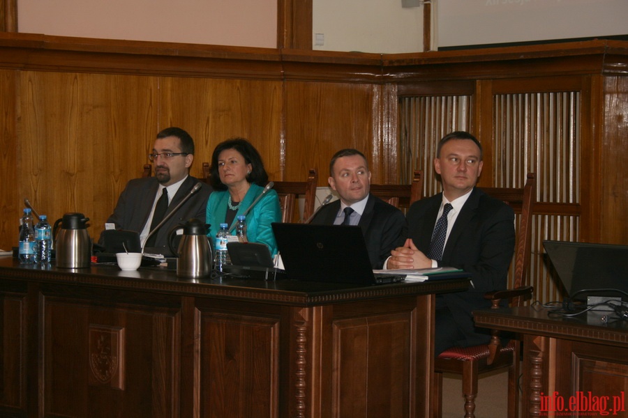 XII sesja Rady Miejskiej w Elblgu, fot. 6