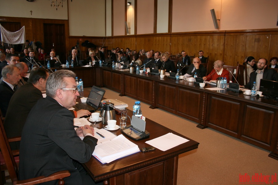 XII sesja Rady Miejskiej w Elblgu, fot. 7