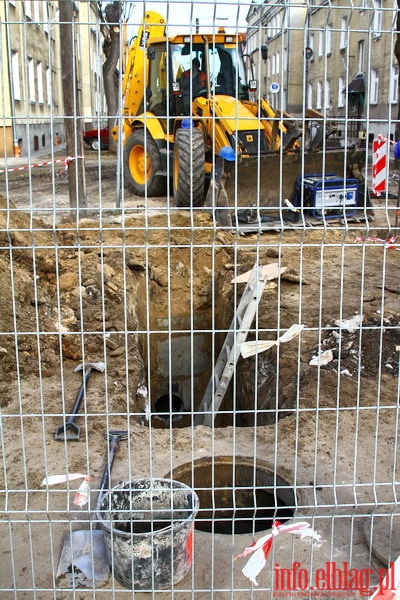Odwodnienie ulic w dzielnicy Zatorze - budowa kanalizacji deszczowej, fot. 7