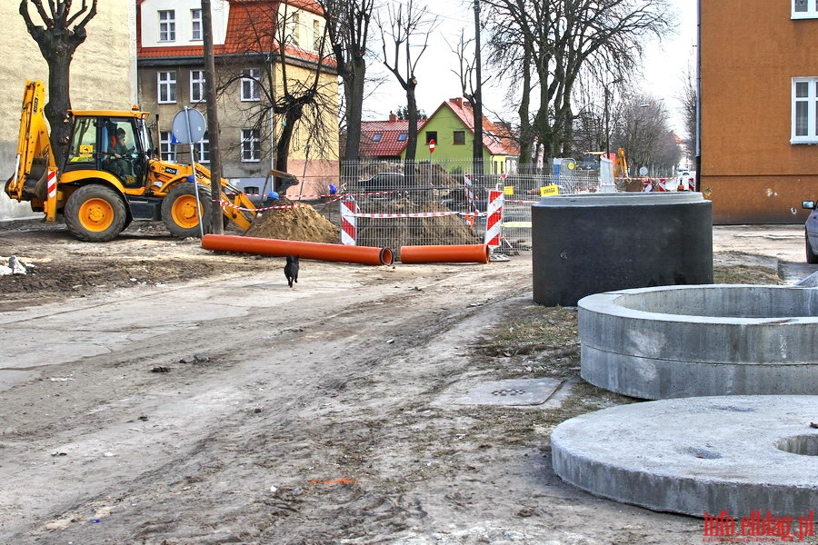 Odwodnienie ulic w dzielnicy Zatorze - budowa kanalizacji deszczowej, fot. 8