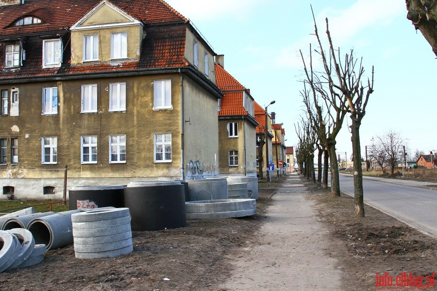 Odwodnienie ulic w dzielnicy Zatorze - budowa kanalizacji deszczowej, fot. 12