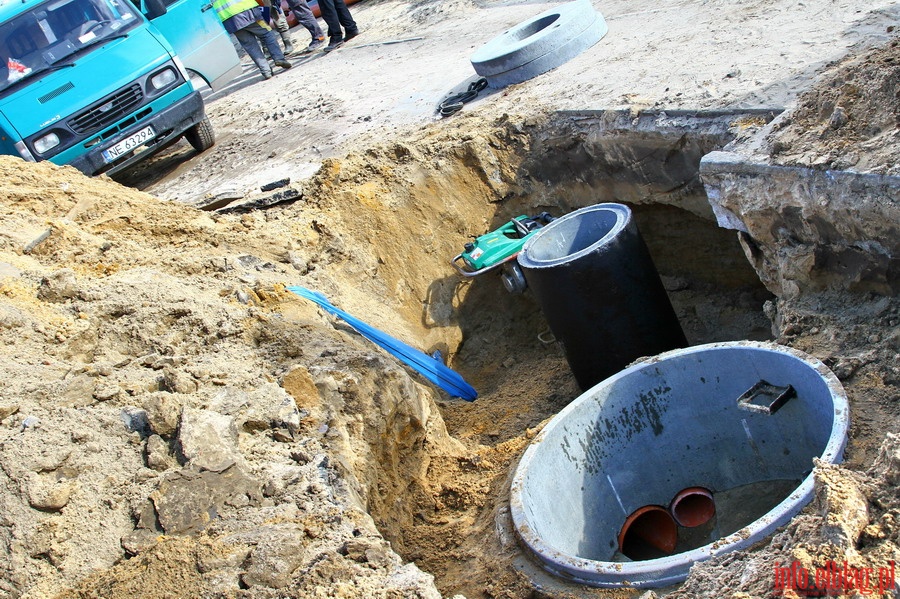 Odwodnienie ulic w dzielnicy Zatorze - budowa kanalizacji deszczowej, fot. 22