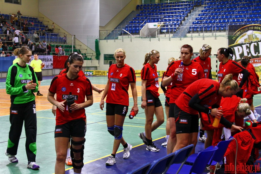 Mecz grupy spadkowej Superligi kobiet: Start Elbląg - Pogoń Szczecin, fot. 2