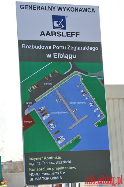 Rozbudowa portu eglarskiego Jachtklubu Elblg przy ul. Radomskiej, fot. 20