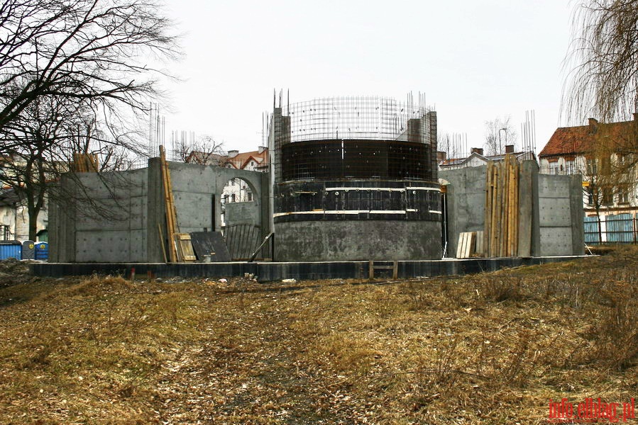 Budowa cerkwi greckokatolickiej przy ul. Traugutta - wiosna 2012 r., fot. 5