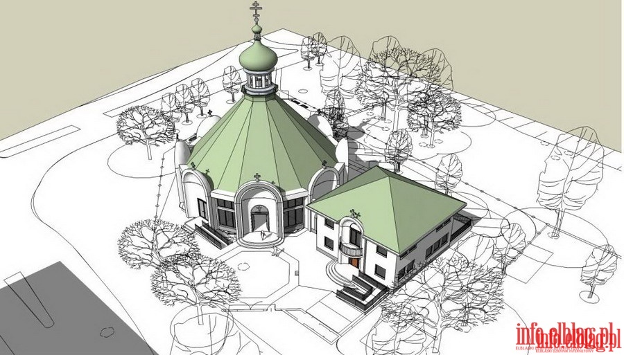 Budowa cerkwi greckokatolickiej przy ul. Traugutta - wiosna 2012 r., fot. 14
