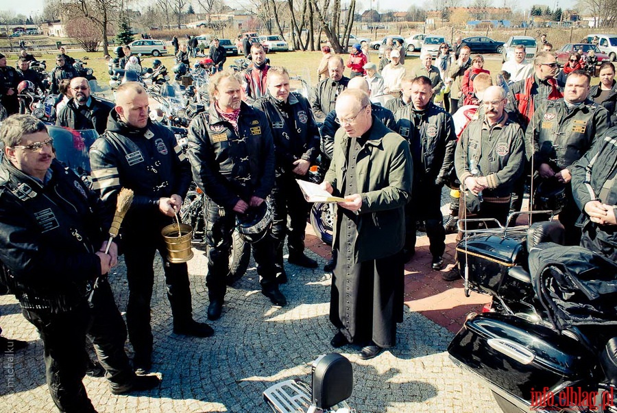 Święcenie motocykli w Elblągu, fot. 33