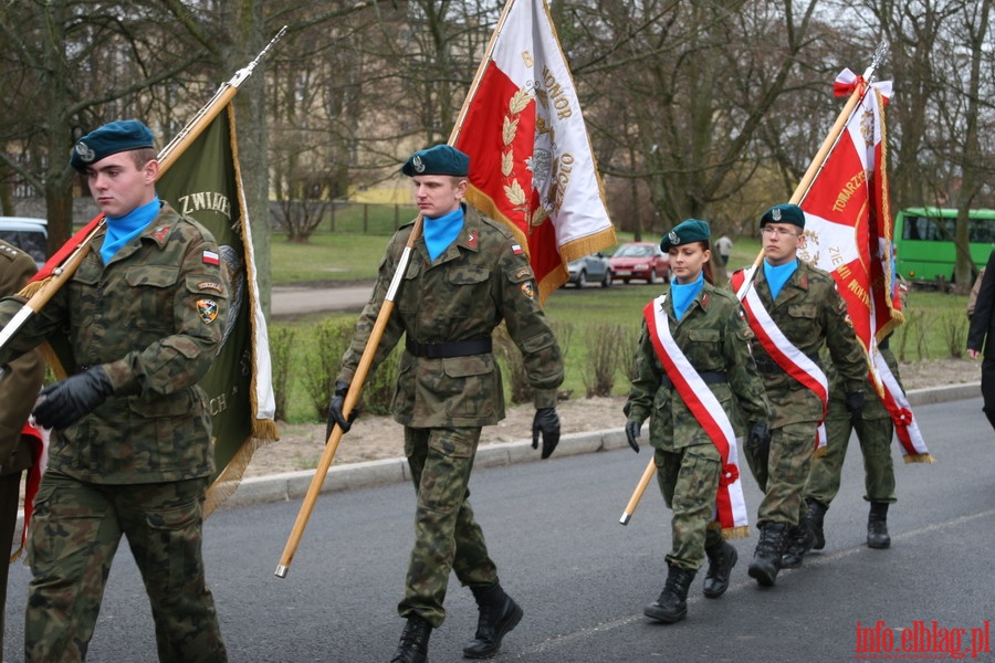 Elblskie obchody 72. rocznicy Zbrodni Katyskiej, fot. 2