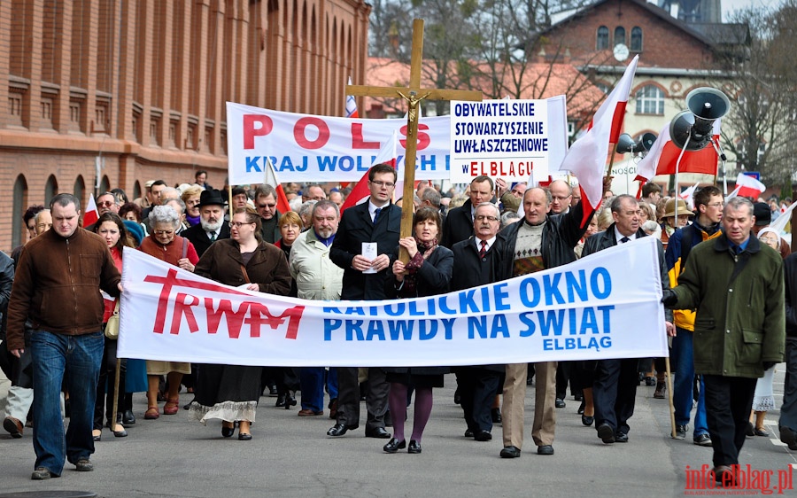 Przemarsz w obronie TV Trwam i Radia Maryja, fot. 24