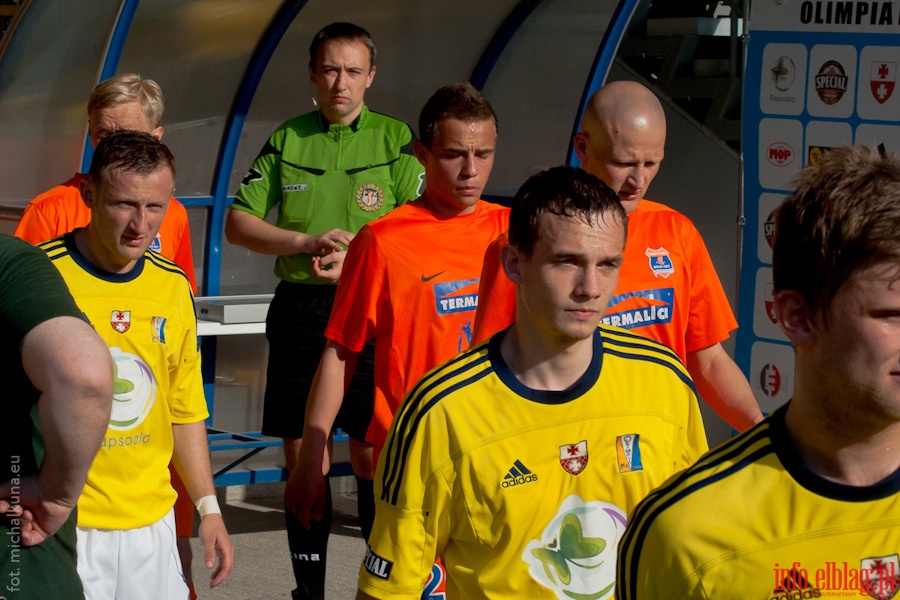 Mecz Olimpii Elbląg z Termalicą Bruk-Bet Nieciecza, fot. 2