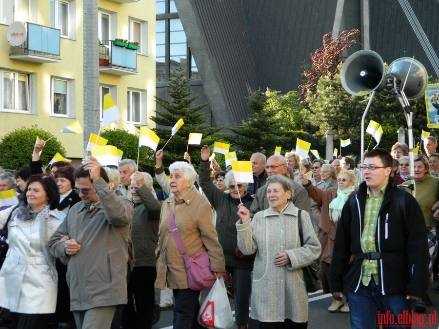 Marszu w obronie ycia w Elblgu, fot. 9