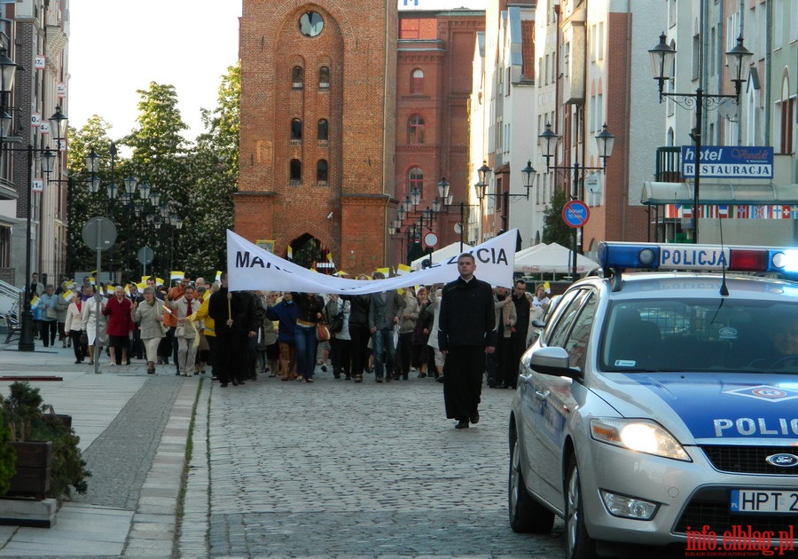 Marszu w obronie ycia w Elblgu, fot. 13