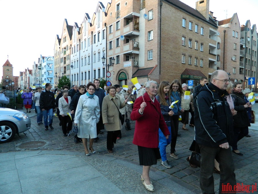 Marszu w obronie ycia w Elblgu, fot. 16