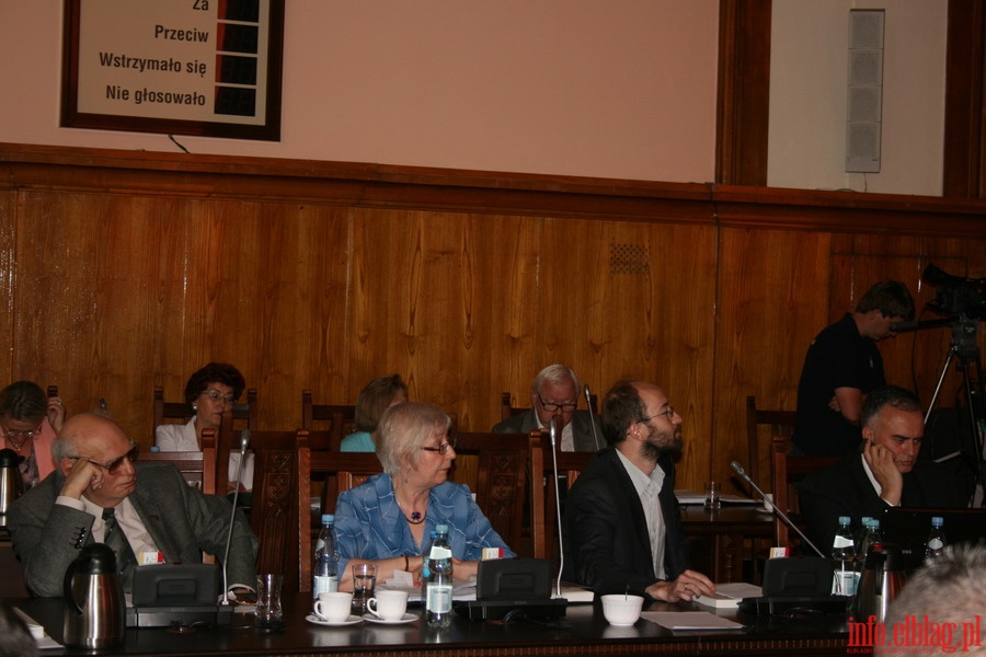XV Sesja Rady Miejskiej w Elblgu , fot. 2