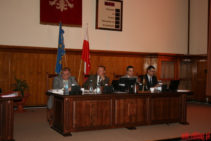 XV Sesja Rady Miejskiej w Elblgu , fot. 8