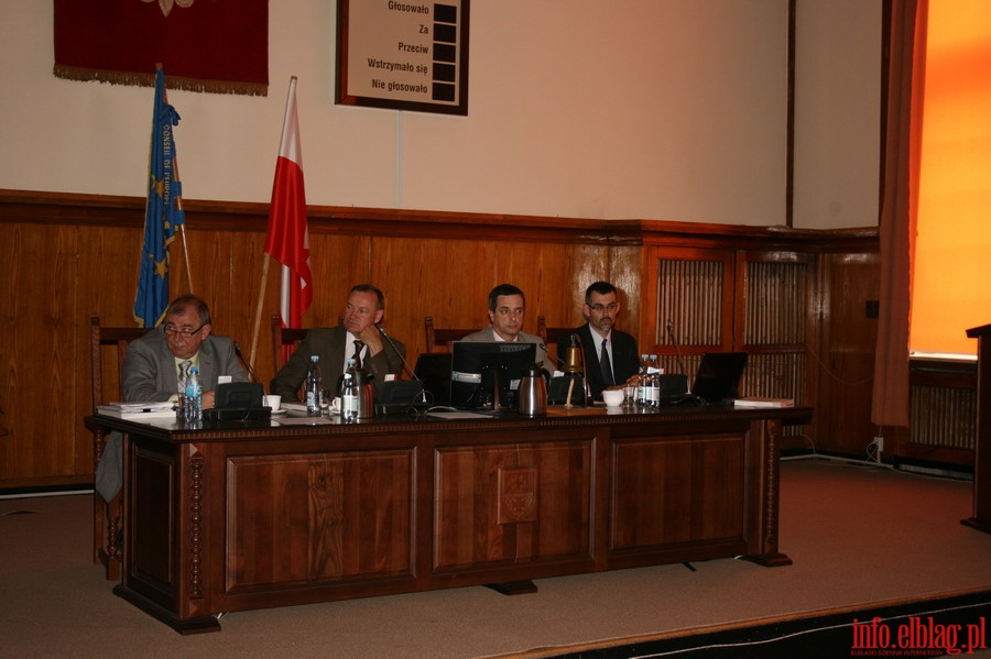 XV Sesja Rady Miejskiej w Elblgu , fot. 9