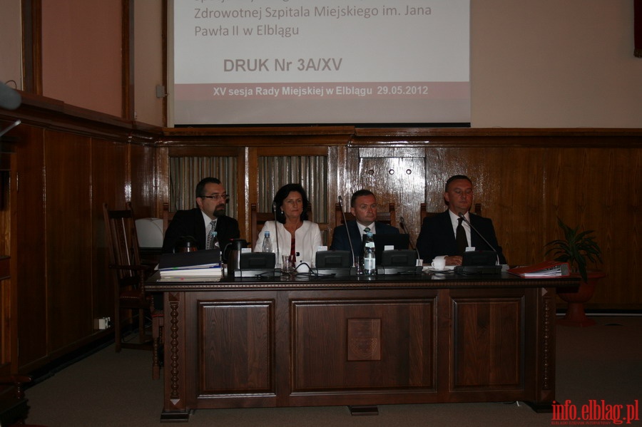 XV Sesja Rady Miejskiej w Elblgu , fot. 10