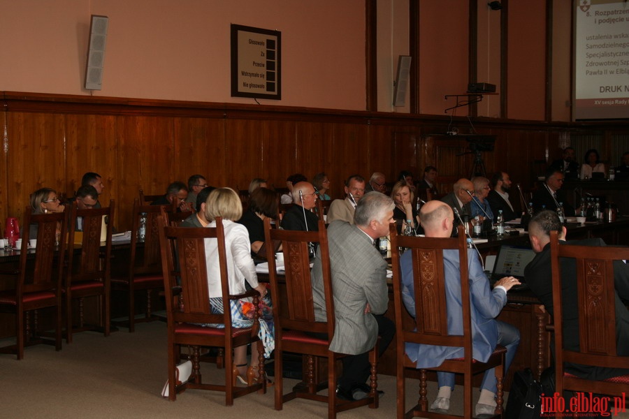 XV Sesja Rady Miejskiej w Elblgu , fot. 14