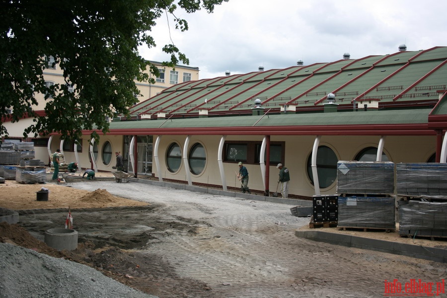 Budowa hali sportowej przy Gimnazjum nr 9 na ul. Browarnej - maj 2012, fot. 28
