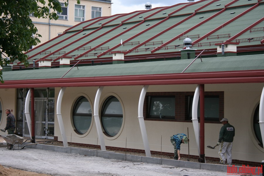 Budowa hali sportowej przy Gimnazjum nr 9 na ul. Browarnej - maj 2012, fot. 29