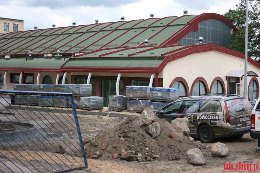 Budowa hali sportowej przy Gimnazjum nr 9 na ul. Browarnej - maj 2012, fot. 30